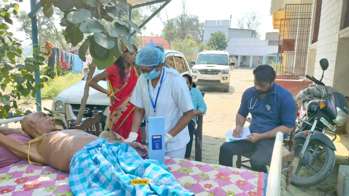 Patients treated under Home based palliative care in Muzaffarpur, Bihar.jpg